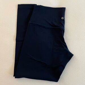 Lululemon Align Legging, 25" Inseam, Navy, Size 10